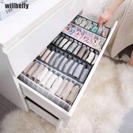 [Willbefly] Underwear Bra Organizer Storage Box Drawer Closet Organizers Divider Boxes [Hotsale]