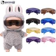 QUENNA For Labubu Glasses 6cm Cute Plastic Glasses Goggles Ski Goggles for 17cm Labubu Dolls Toy Gla