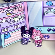 Diy Quiet Book Doudou Book Educational Kuromi Homemade Book Melody Quiet Book Children Girls Handmad