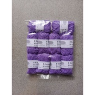 UNGU WOOL.ID Purple/ Wool/ 10 pieces Colored Wool Yarn/ Wool Yarn/ pack Small colorful wool yarn/ Wo