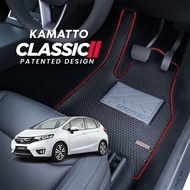 Kamatto Classic Honda Jazz MK3 Manual (2014-2020) Car Floor Mat and Carpet