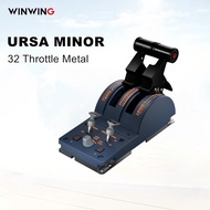 ORIGINAL WINWING URSA MINOR 32 THROTTLE METAL / 32 PAC METAL | X-Plane MSFS P3D