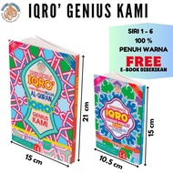 Buku Iqra Rumi - IQRA GENIUS - Iqra 1 6 set lengkap - Iqra Digital - Muqadam - Budak - Al Quran - Iq