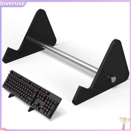 /LO/ Keyboard Display Stand Stylish Keyboard Stand Acrylic Keyboard Stand Space-saving Detachable Tray for Computer Easy Install Transparent Holder for Southeast Asian Buyers