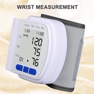 Rechargeable LCD Display Wrist Blood Pressure Monitor Tonometer Tensiometer Automatic Digital Pulsom