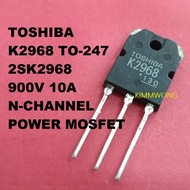 (3657) 2SK2968 K2968 900V 10A TO-247 N-CHANNEL POWER MOSFET