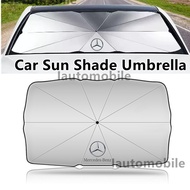 For Mercedes Benz Car Sunshade Front Glass Heat Insulation Sun Protection W210 W124  W203 W204  C200