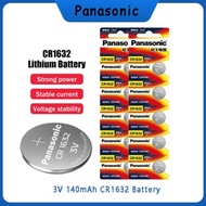 Original Panasonic CR1632 1632 ECR1632 DL1632 BR1632 3V Lithium Battery For Watch Clock Remote