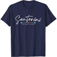Greek Santorini Souvenir Tshirt Many Models Batch Greece Shirt Baju Lelaki Perempuan Souvenir Wear