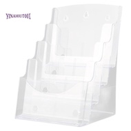 A5 Acrylic Brochure Display Stand Rack Flyer Holder Magazine Organizer