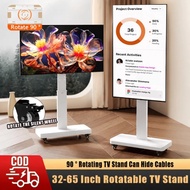 360 Rotation TV Stand 32-90 Inch Movable TV Rack Stand Universal TV Bracket Base With Wheels