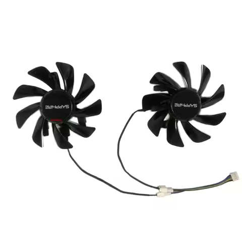 GPU Graphics Fan For Sapphire RX 6600 6600XT 6700 XT PULSE,Video Card Cooling,Replace FDC10H12D9-C,2