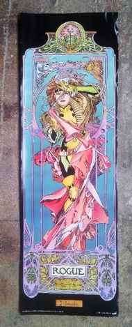 Marvel Comics X-MEN Rogue Poster 28 x 86cm 原裝美版