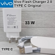 Vivo Charger 33 Watt Type C ORIGINAL FlashCharge 2.0 For Vivo V20 V20 SE