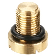 【Thriving】 17111712788 Radiator Overflow Coolant Expansion Bleeder Screw Gold For Bmw E36 E39 E46 Et