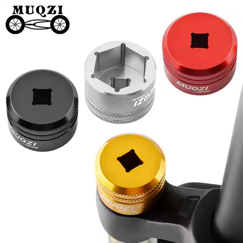 MUQZI Bike Fork Top Cap Socket Tool 24mm 26mm 28mm 32mm Top Cap Wrench