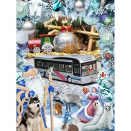 Bus toy ,NS1 service to Punggol, A&S transport.