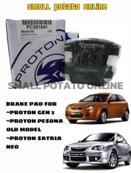 PROTON GEN 2 PERSONA (OLD MODEL) SATRIA NEO REAR DISC BRAKE PAD (PC351641)