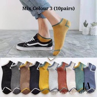 Male Socks Cotton Ankle Week Crew Socks Men Low Cut Socks High Quality Men Stoking 袜子
