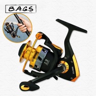 TheBags Yumoshi EK4000 Professional Fishing Reel Fishing Sea Rod Set Spinning Reel Casting Rod