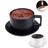 Creative Home Collection Lighter Personality Coffee Cup Fire Lighter Refillable Butane Lighter