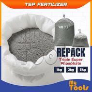(REPACK) Mytools Baja Triple Super Phosphate TSP Fertilizer 1KG 2KG 5KG Compound Fertilizer