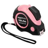 Basic Retractable Tape Measuring Tape with Metric and International Unit, 16 Feet/5 Meters, with Bel