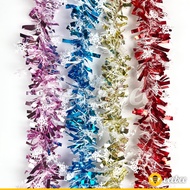 Colorful Snow Slinger Decorative Rope | Christmas Tree & Room Decoration 8cm 2m