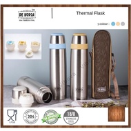 DEBORCA S/Stell Stain Thermal Flask 350ml / 500ml/800ml/1000ml