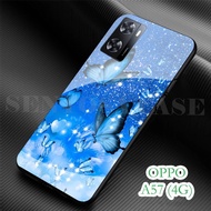 Softcase Glass Kaca OPPO A57 (4G) 2022 - Casing hp OPPO A57 (4G) 2022 [ S98 ].