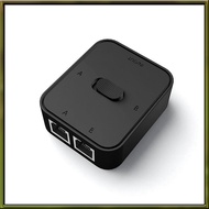 2 Port RJ45 LAN CAT6 Network Switch  1000Mbps 2 in 1 Out/1 in 2 Out Internal External Network Switch