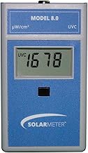 SOLARMETER Model 8.0 UVC Meter - Measures 254 +/-8nm with Range from 0-1999 µW/cm² UVC