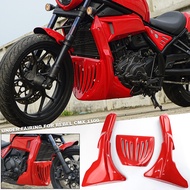 HONDA REBEL 1100 Lower Chest Red V.3 BY MAXRACING777