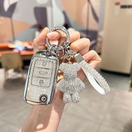 Trend Mall TPU Car key Cover case shell 3 4 5 Buttons for Changan UNIT UNIK CS35 Plus CS55 Plus CS75