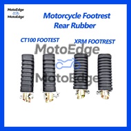 Motorcycle Footrest Rear Rubber XRM CT100 Accessories