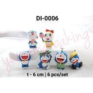 DI-0006 Topper Figurine cake decoration character doraemon doremi lollipop (TOY)