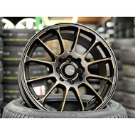 NEW 16X7J Advanti Parallex Rim (set of 4) Gold 4X100 for City Jazz Vios Yaris Myvi Mazda 2