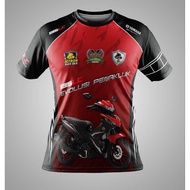 G-JETRON LC135-SUB-(Red, Purple, Grey, SkyBlue), Bikers Sublimation Shirt.