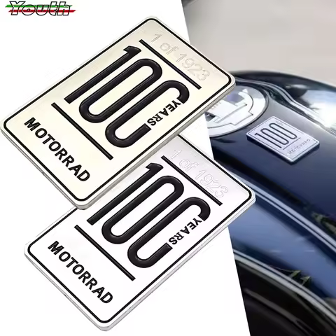 For BMW R1300GS F900GS R18 R1200GS LC R1250GS F850GS F900R/XR S1000R Motorcycle 100 Years Metal Fuel