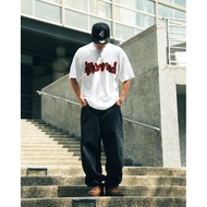 [MR.HOPE] 4hunnid Puffy Tee YG Short t American Three-Dimensional Bubble Character Single Product
