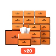 JASMEEN กระดาษทิชชู่ กระดาษชำระ ทิชชู่ยกลัง หนา4ชั้น 1ห่อ360แผ่น 1ลังมี 20ห่อ A198