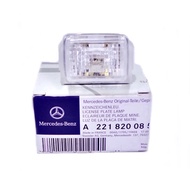Mercedes W211 licence plate lamp