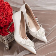 Fashionhomez 8324 Aulia Wedding Shoes/Bridal Shoes  (size 34-42)-PLUS SIZE