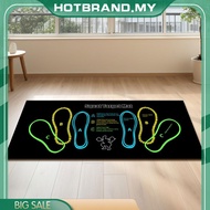 PU Squat Mat Knee Mat Multifunction Squat Step Position Mat Anti Slip Knee Pushups Pad 3 Positions f