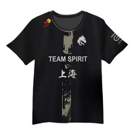 TEAM SPIRIT 2025 Champions Jersey CS2 Shanghai Donk T-shirts