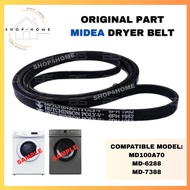 MIDEA DRYER BELT (7KG) Tumble Dryer MD-6288 MD-7388 MD-100A70 BELT 6PH 1952 SHOP4HOME