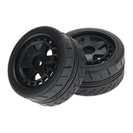 2PCS HNR H9802 PANTHER 1/10 Drift RC Car Parts Front/Rear/Drift Tires Wheels Vehicles Models Spare A