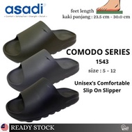 asadi comodo series 1543 WIDE DESIGN slip on slipper | kasut selipar EVA asadi