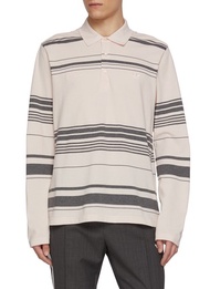 ADIDAS X WALES BONNER COTTON POLO SHIRT