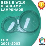 Mercedes Benz W210 (2001-2003) Headlamp Cover Lens Shell Cap Lampu Depan HeadLamp Casing Head